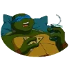 Стикер 32 Черепашки-ниндзя - teenage mutant Ninja turtles emoji