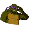 Стикер 40 Черепашки-ниндзя - teenage mutant Ninja turtles emoji
