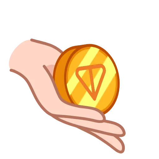 Стикер 23 TON Emoji