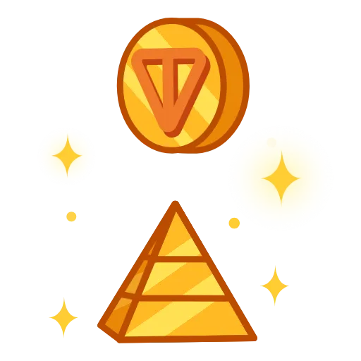 Стикер 15 TON Emoji