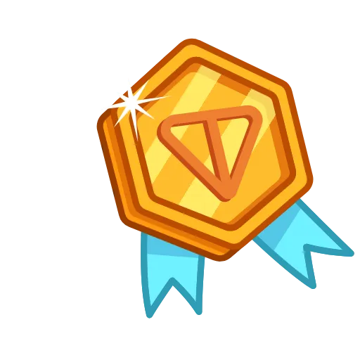 Стикер 16 TON Emoji