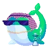Стикер 2 Ton Whales
