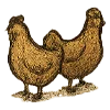 🐣 Эмодзи «Деревенские иконки» для Telegram