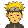 Стикер 25 😍 Набор эмоджи с эмоциями «Naruto Наруто»