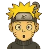Стикер 29 😍 Набор эмоджи с эмоциями «Naruto Наруто»