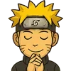 Стикер 21 😍 Набор эмоджи с эмоциями «Naruto Наруто»