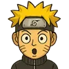 Стикер 16 😍 Набор эмоджи с эмоциями «Naruto Наруто»