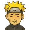 Стикер 27 😍 Набор эмоджи с эмоциями «Naruto Наруто»