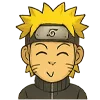 Стикер 23 😍 Набор эмоджи с эмоциями «Naruto Наруто»