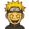 Стикер 14 😍 Набор эмоджи с эмоциями «Naruto Наруто»