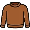 Стикер 38 👕 Набор эмоджи с одеждой