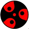 Стикер 52 👁 Набор эмоджи с шаринганами