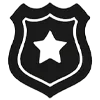 Стикер 2 👮‍♂️ Адаптивный набор эмоджи с полицейскими иконками