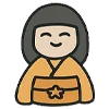 Стикер 29 💮 Набор эмоджи с японским вайбом