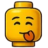 Стикер 15 🙋 Набор эмоджи с человечком LEGO