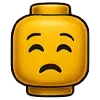 Стикер 7 🙋 Набор эмоджи с человечком LEGO