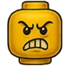 Стикер 48 🙋 Набор эмоджи с человечком LEGO