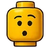 Стикер 13 🙋 Набор эмоджи с человечком LEGO