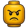Стикер 2 🙋 Набор эмоджи с человечком LEGO