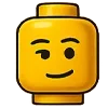 Стикер 11 🙋 Набор эмоджи с человечком LEGO