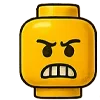 Стикер 22 🙋 Набор эмоджи с человечком LEGO