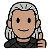 Обложка набора 👑 Набор эмоджи с эмоциями по франшизе «The Witcher Ведьмак»