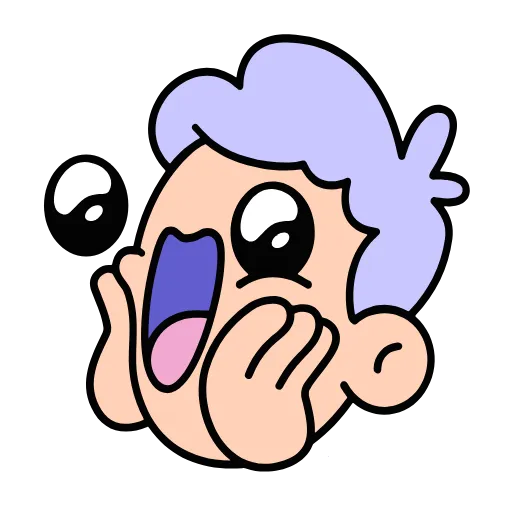 Стикер 2 Doodle #emoji #cute