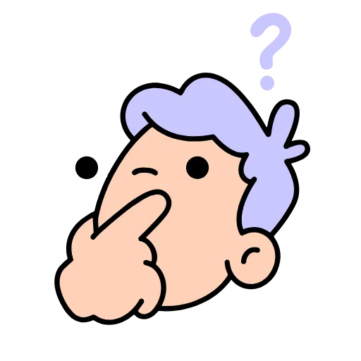 Стикер 16 Doodle #emoji #cute
