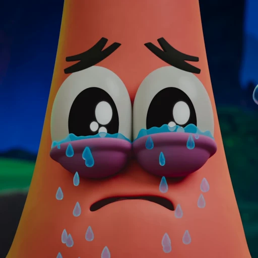 😭 Стикер «The SpongeBob Movie Search for SquarePants» для Telegram