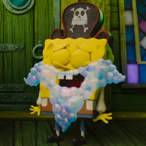 😆 Стикер «The SpongeBob Movie Search for SquarePants» для Telegram