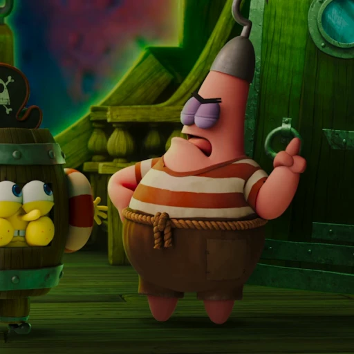 🙅‍♂️ Стикер «The SpongeBob Movie Search for SquarePants» для Telegram