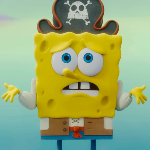 🤷‍♂️ Стикер «The SpongeBob Movie Search for SquarePants» для Telegram
