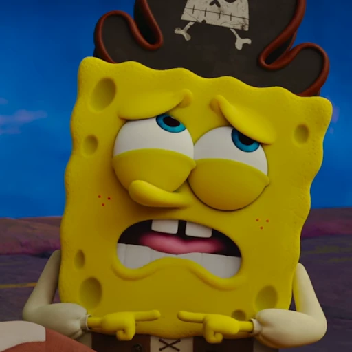 😬 Стикер «The SpongeBob Movie Search for SquarePants» для Telegram