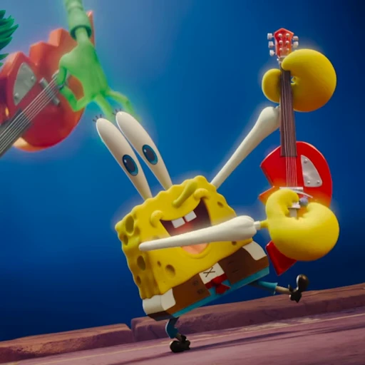 🎸 Стикер «The SpongeBob Movie Search for SquarePants» для Telegram