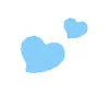 Стикер 33 Blue #color #blue #girl #cute