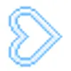 Стикер 23 Blue #color #blue #girl #cute