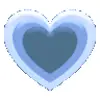 Стикер 3 Blue #color #blue #girl #cute