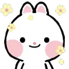 Стикер 20 Taicut Mini Emoji Bunny смайлы с зайчиком