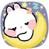 Стикер 40 Taicut Mini Emoji Bunny смайлы с зайчиком