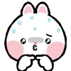 Стикер 14 Taicut Mini Emoji Bunny смайлы с зайчиком