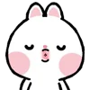 Стикер 12 Taicut Mini Emoji Bunny смайлы с зайчиком