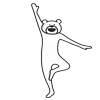 Стикер 16 Takadabear