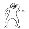 Стикер 7 Takadabear