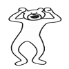 Стикер 14 Takadabear