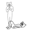 Стикер 21 Takadabear