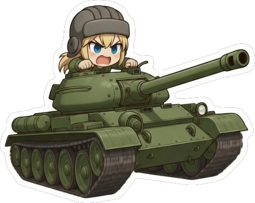 Стикерпак TanKistka для Telegram
