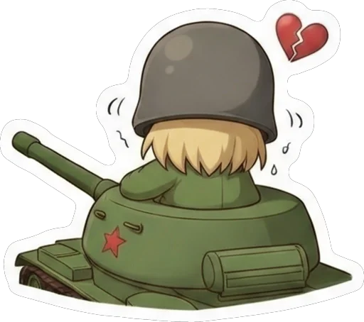 💔 Стикер «TanKistka» для Telegram