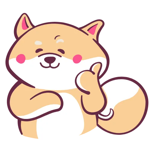 👍 Эмодзи «Таноши» для Telegram