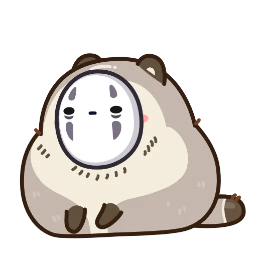 Стикер 14 Тануки Тю