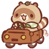Стикер 33 Tanuki